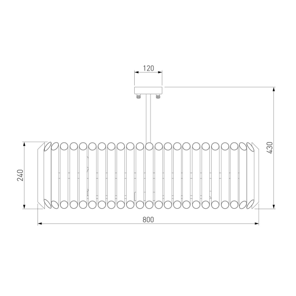 Потолочная люстра Bogates Castellie 362/8