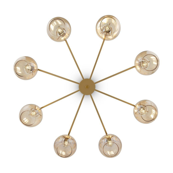 Потолочная люстра Freya Circle FR5183PL-08G Потолочная люстра Freya Circle FR5183PL-08G
