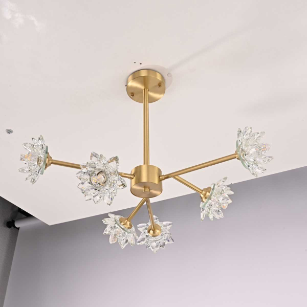 Подвесная люстра Imperium Loft Lotos 151618-26