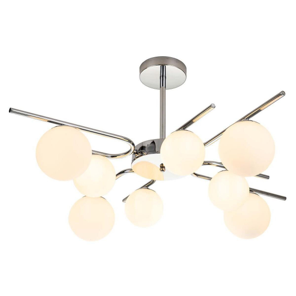 Потолочная люстра Escada Sphere 642/8P Silver Потолочная люстра Escada Sphere 642/8P Silver
