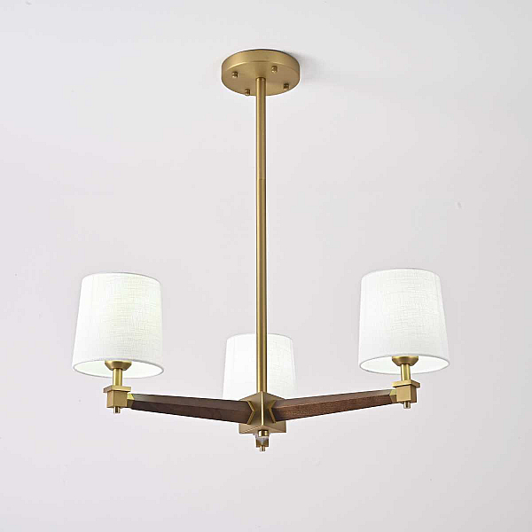 Подвесная люстра Imperium Loft Jorgenson D70 White/Dark Wood 203579-26