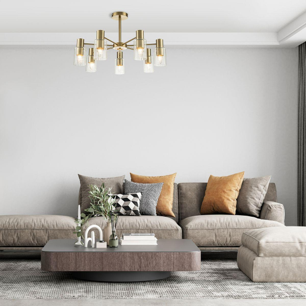 Потолочная люстра Escada Diversity 2120/7P Gold Потолочная люстра Escada Diversity 2120/7P Gold
