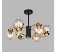 Потолочная люстра Eurosvet Creek 70118/6 черный