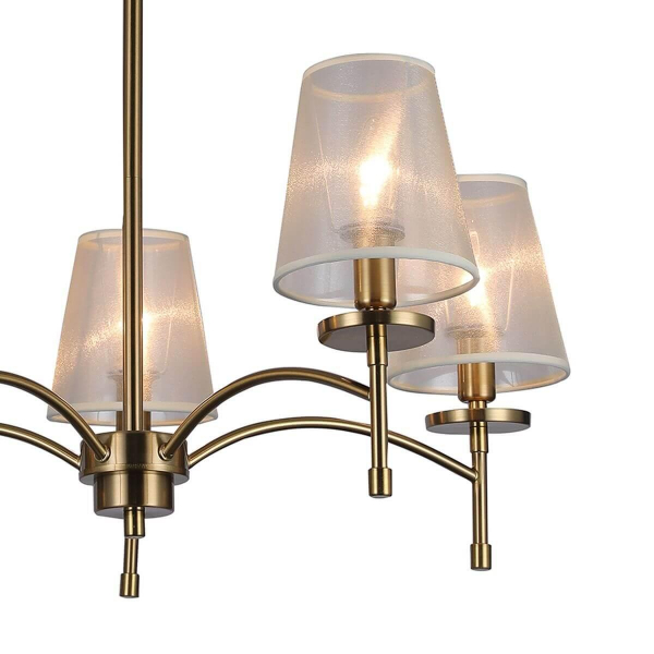 Подвесная люстра Escada Faith 694/5PL Gold Подвесная люстра Escada Faith 694/5PL Gold
