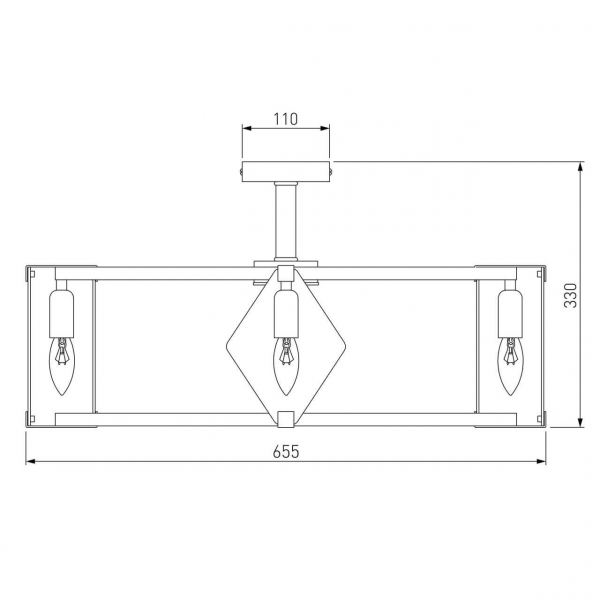 Потолочная люстра Eurosvet Aragon 60126/8 черный Smart Потолочная люстра Eurosvet Aragon 60126/8 черный Smart