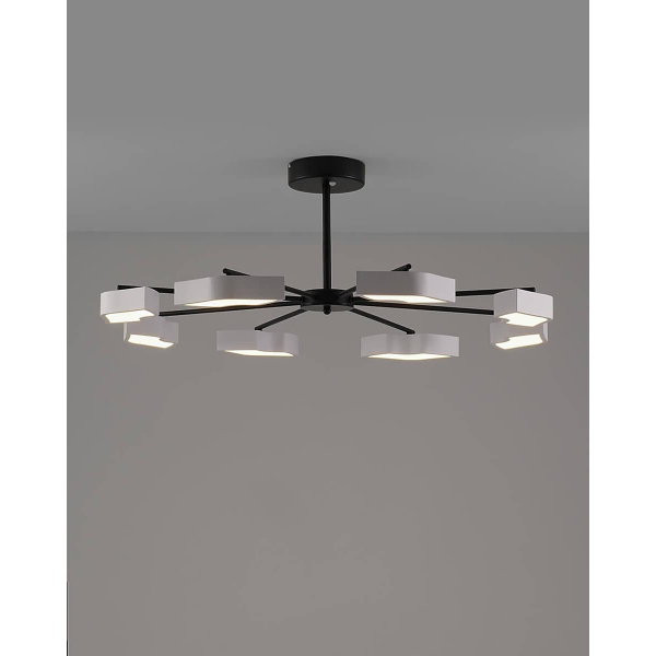 Потолочная светодиодная люстра Moderli Hight V1141-8CL Потолочная светодиодная люстра Moderli Hight V1141-8CL
