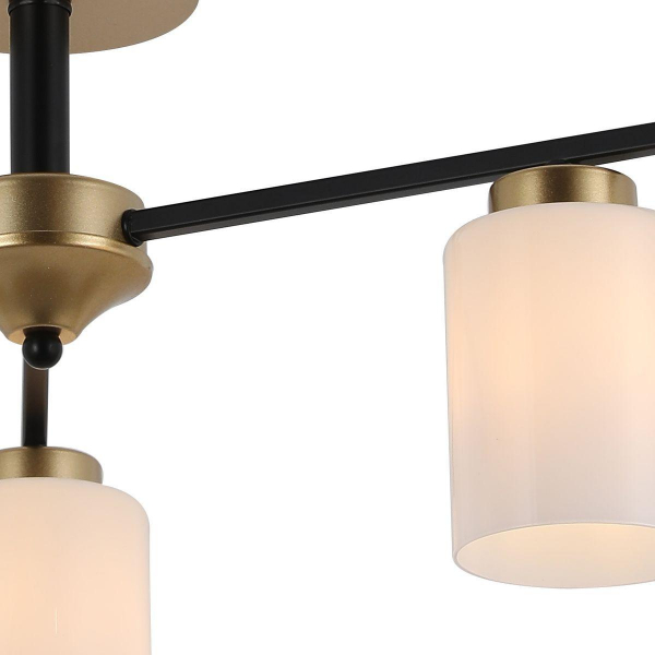 Потолочная люстра Illumico IL8250-3COU-79 BK GD Потолочная люстра Illumico IL8250-3COU-79 BK GD