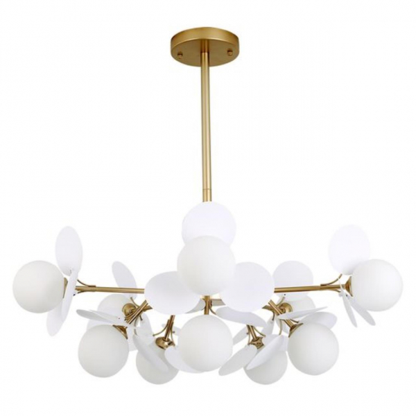 Подвесная люстра Arte Lamp Peacock A1369SP-10SG Подвесная люстра Arte Lamp Peacock A1369SP-10SG