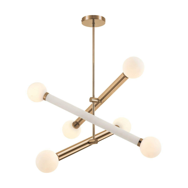 Подвесная люстра Freya Cross FR5381PL-06G Подвесная люстра Freya Cross FR5381PL-06G