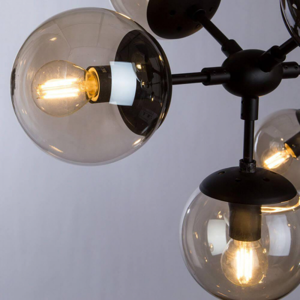 Подвесная люстра Arte Lamp BOLLA A1664SP-12BK Подвесная люстра Arte Lamp BOLLA A1664SP-12BK