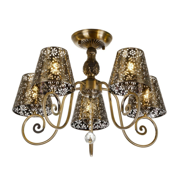 Потолочная люстра MyFar Ceiling Luna MR1315-5C Потолочная люстра MyFar Ceiling Luna MR1315-5C