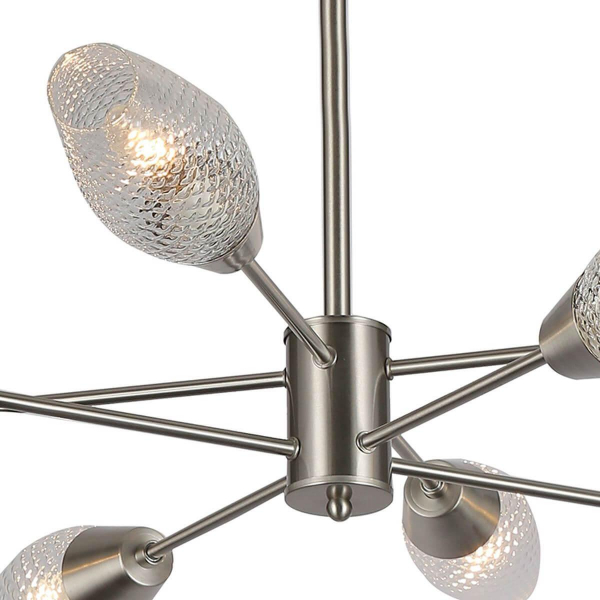 Потолочная люстра Escada Desire 10165/8PL Nickel Потолочная люстра Escada Desire 10165/8PL Nickel