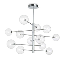 Подвесная люстра Ideal Lux Equinoxe SP12 Cromo 200118