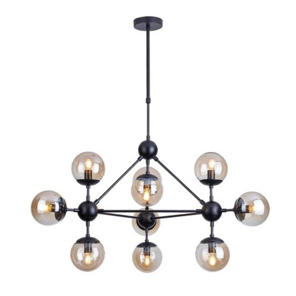 Подвесная люстра Arte Lamp Bolla A1664SP-10BK Подвесная люстра Arte Lamp Bolla A1664SP-10BK