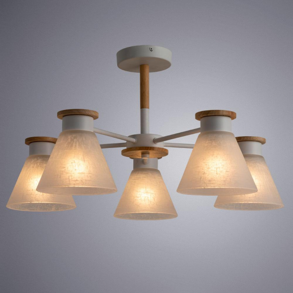 Потолочная люстра Arte Lamp Tyler A1031PL-5WH Потолочная люстра Arte Lamp Tyler A1031PL-5WH