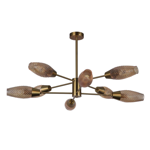 Потолочная люстра Escada Desire 10165/8PL Copper Потолочная люстра Escada Desire 10165/8PL Copper