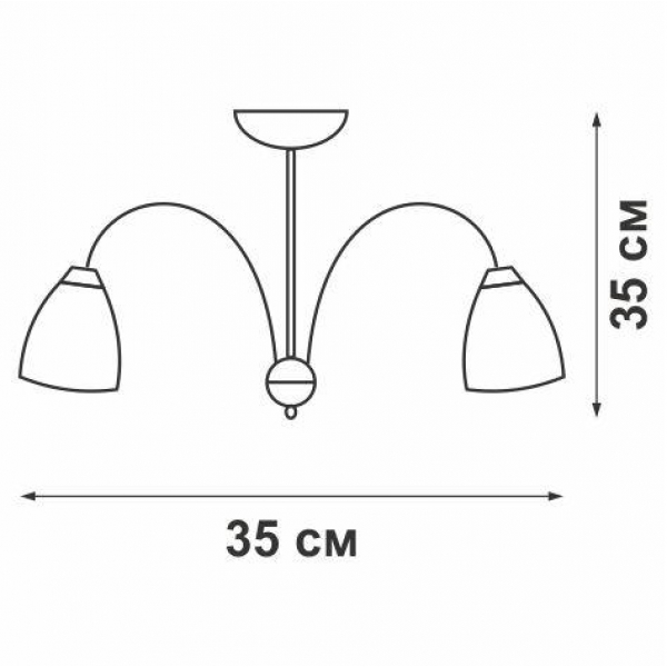 Потолочная люстра Vitaluce V3736-9/3PL Потолочная люстра Vitaluce V3736-9/3PL