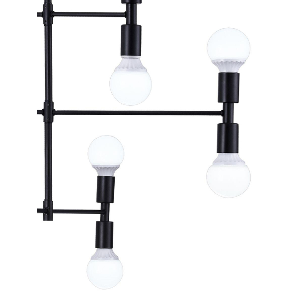 Подвесная люстра Natali Kovaltseva Loft Lux 75129/12C Black Подвесная люстра Natali Kovaltseva Loft Lux 75129/12C Black