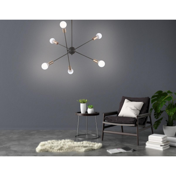 Подвесная люстра Ambrella light Traditional Loft TR80435 Подвесная люстра Ambrella light Traditional Loft TR80435