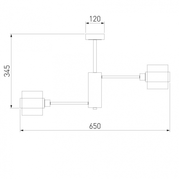 Потолочная люстра Eurosvet Arcada 70127/6 черный Потолочная люстра Eurosvet Arcada 70127/6 черный