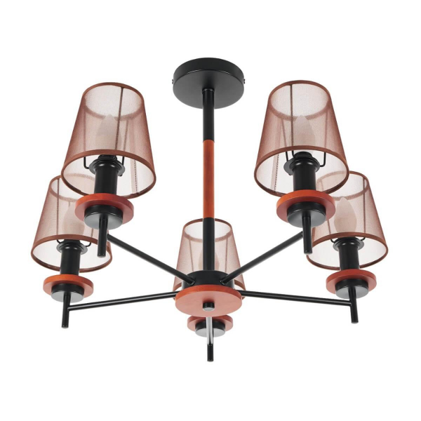 Потолочная люстра MyFar Daniel MR1851-5C Потолочная люстра MyFar Daniel MR1851-5C