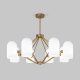 Подвесная люстра Eurosvet Bambola 60157/8 латунь