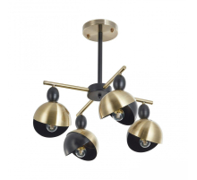Потолочная люстра Arte Milano Neapolis71307 271307/4 BK/GD