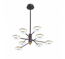 Подвесная светодиодная люстра Arte Milano Ferrara72999 276699/8 BK/GD