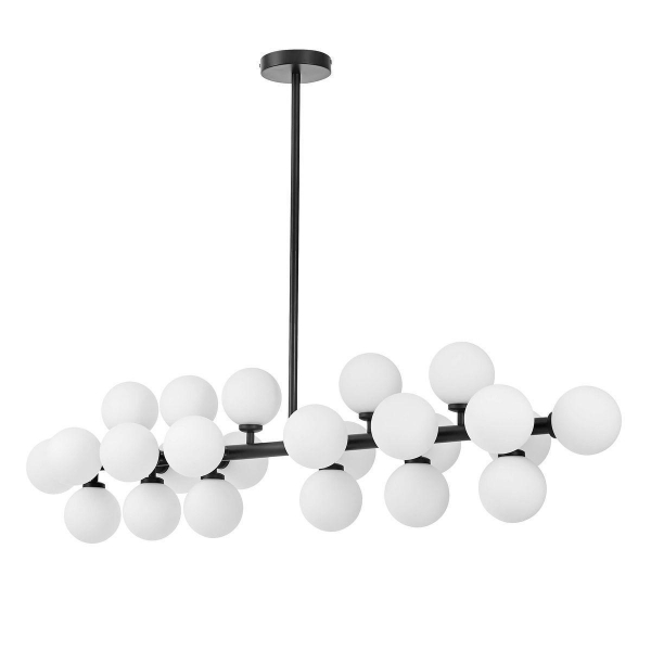 Подвесная люстра Lumina Deco Marsiada LDP 6033-24 BK Подвесная люстра Lumina Deco Marsiada LDP 6033-24 BK