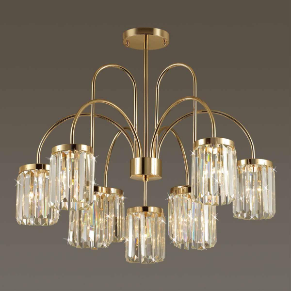 Подвесная люстра Odeon Light Classic Vassa 4987/9C Подвесная люстра Odeon Light Classic Vassa 4987/9C