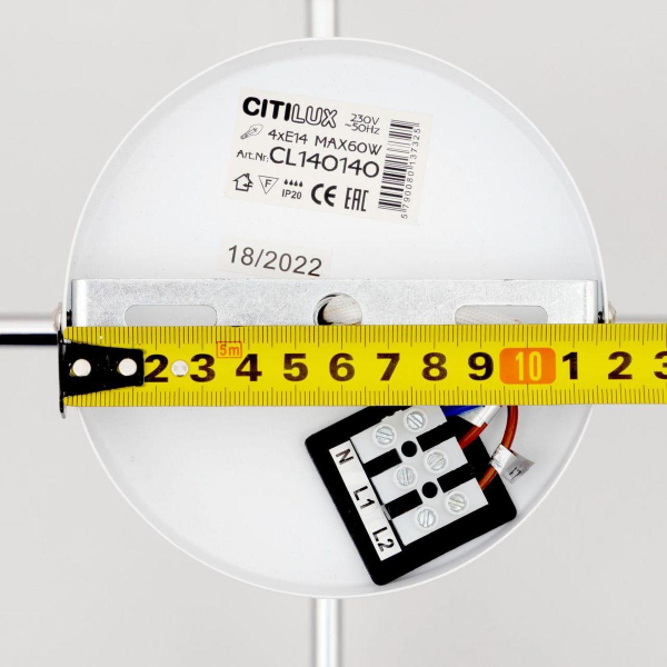 Потолочная люстра Citilux Бертон CL140140 Потолочная люстра Citilux Бертон CL140140