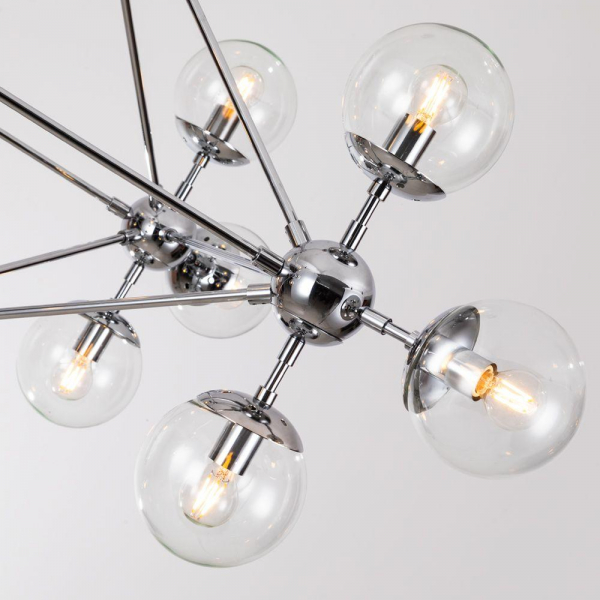 Подвесная люстра Arte Lamp Bolla A1664SP-15CC Подвесная люстра Arte Lamp Bolla A1664SP-15CC