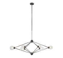 Подвесная люстра iLedex Modo C4458-6B CR