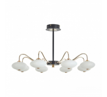 Потолочная светодиодная люстра Arte Milano Neapol73908 273908/8 BK/GD