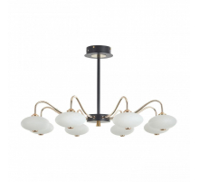 Потолочная светодиодная люстра Arte Milano Neapol73908 273908/8 BK/GD