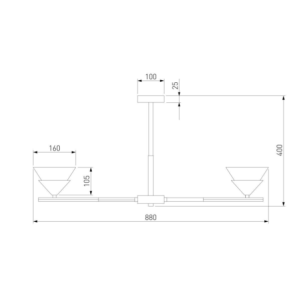 Потолочная люстра Eurosvet Rylee 70138/8 хром Потолочная люстра Eurosvet Rylee 70138/8 хром