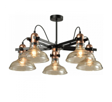 Потолочная люстра IMEX MD.20552-5-S-BK+AB