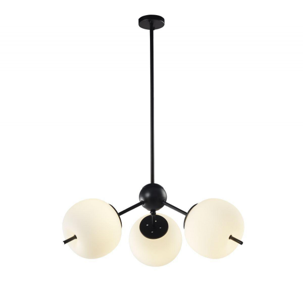 Подвесная светодиодная люстра Elvan LU-9326/3R-7W-WW-BkWh Подвесная светодиодная люстра Elvan LU-9326/3R-7W-WW-BkWh