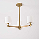 Подвесная люстра Imperium Loft Jorgenson D70 White/Light Wood 203578-26