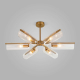 Потолочная люстра Eurosvet Trompeta 70144/6 латунь