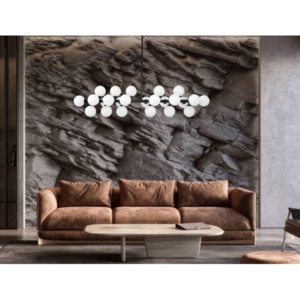 Подвесная люстра Lumina Deco Marsiada LDP 6033-24 BK Подвесная люстра Lumina Deco Marsiada LDP 6033-24 BK
