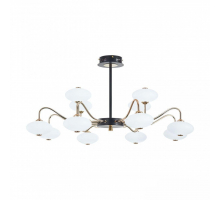 Потолочная светодиодная люстра Arte Milano Neapol73908 273908/12 BK/GD