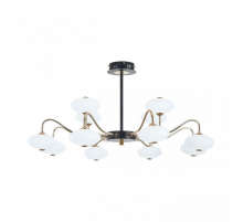 Потолочная светодиодная люстра Arte Milano Neapol73908 273908/12 BK/GD