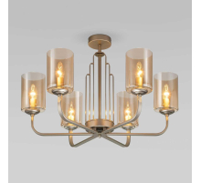 Потолочная люстра Eurosvet Defi 60138/6 перламутровое золото