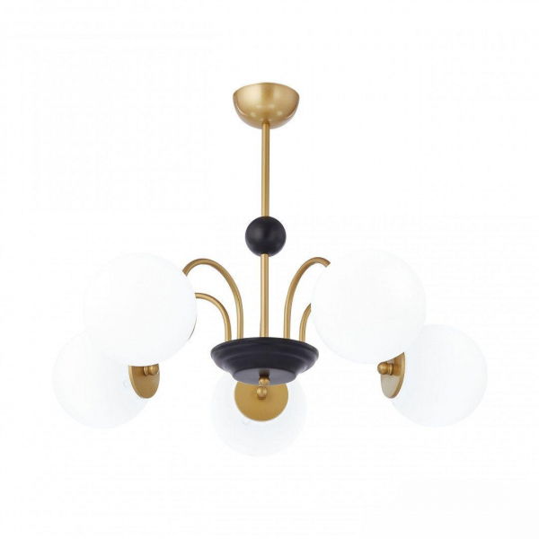 Подвесная люстра Arte Milano Napoli 312066/D700/5 BS/BK Подвесная люстра Arte Milano Napoli 312066/D700/5 BS/BK