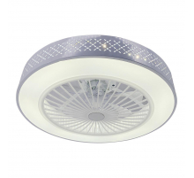 Потолочная светодиодная люстра-вентилятор Toplight Verity TL1207X-72WH