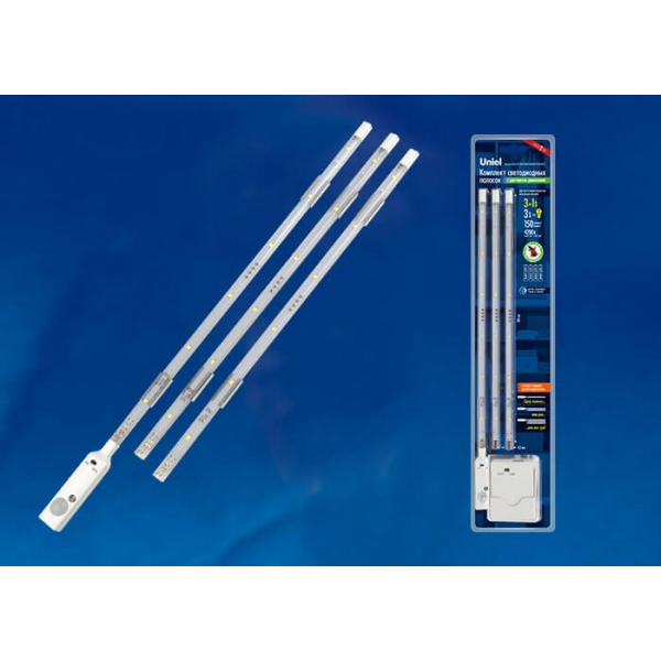 Мебельный светодиодный светильник Uniel ULM-F42-3W/4200K Sensor IP20 White UL-00002889 Мебельный светодиодный светильник Uniel ULM-F42-3W/4200K Sensor IP20 White UL-00002889
