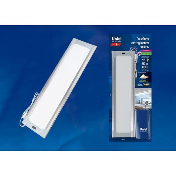 Мебельный светодиодный светильник Uniel ULI-F42-7,5W/4200K/Dim Sensor IP20 Silver UL-00002885 Мебельный светодиодный светильник Uniel ULI-F42-7,5W/4200K/Dim Sensor IP20 Silver UL-00002885