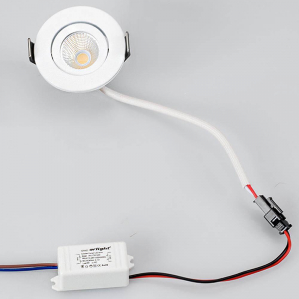 Мебельный светодиодный светильник Arlight LTM-R50WH 5W Day White 25deg 020755 Мебельный светодиодный светильник Arlight LTM-R50WH 5W Day White 25deg 020755