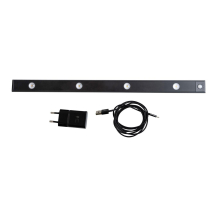 Мебельный светодиодный светильник Uniel ULI-F50-5W/4000K Sensor IP40 Black UL-00011957